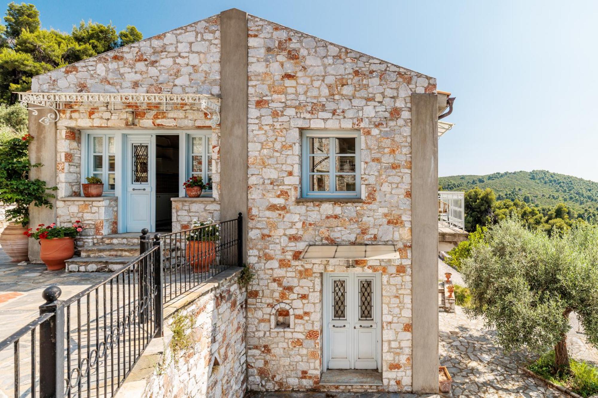 Villa Althea Panormos  Esterno foto